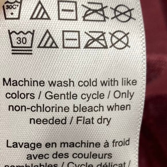 Untuckit Matthieu Shirt Long Sleeve Polo Regular Fit Cotton Blend Red Mens Small - Picture 7 of 8